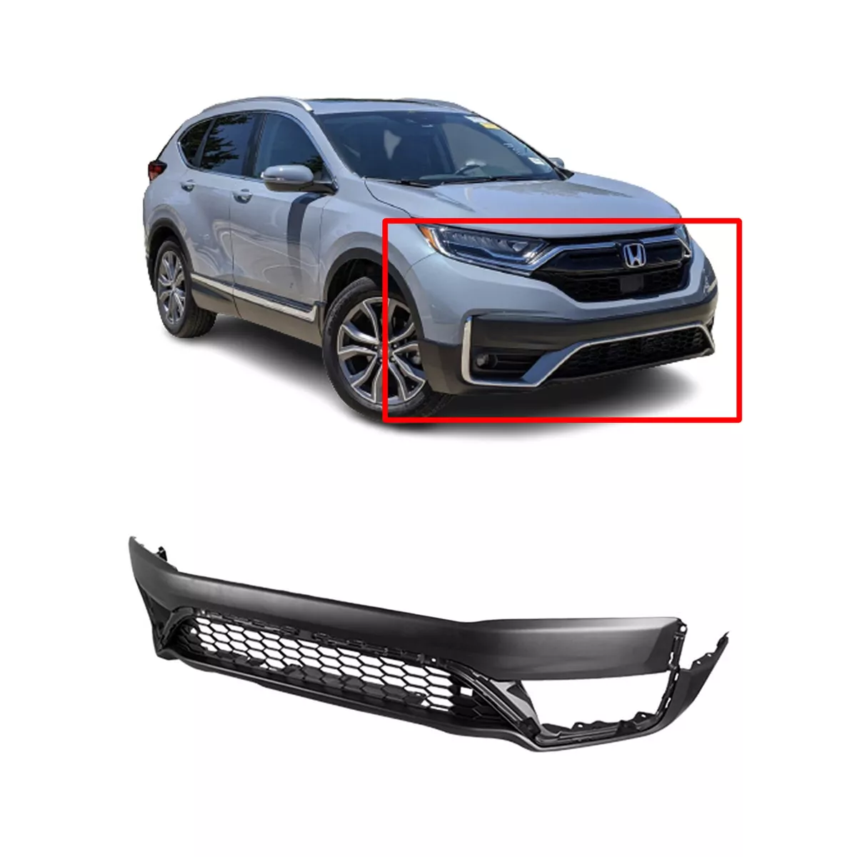 Front Lower Bumper Cover For 2020-2022 Honda CR-V Primed HO1015122 