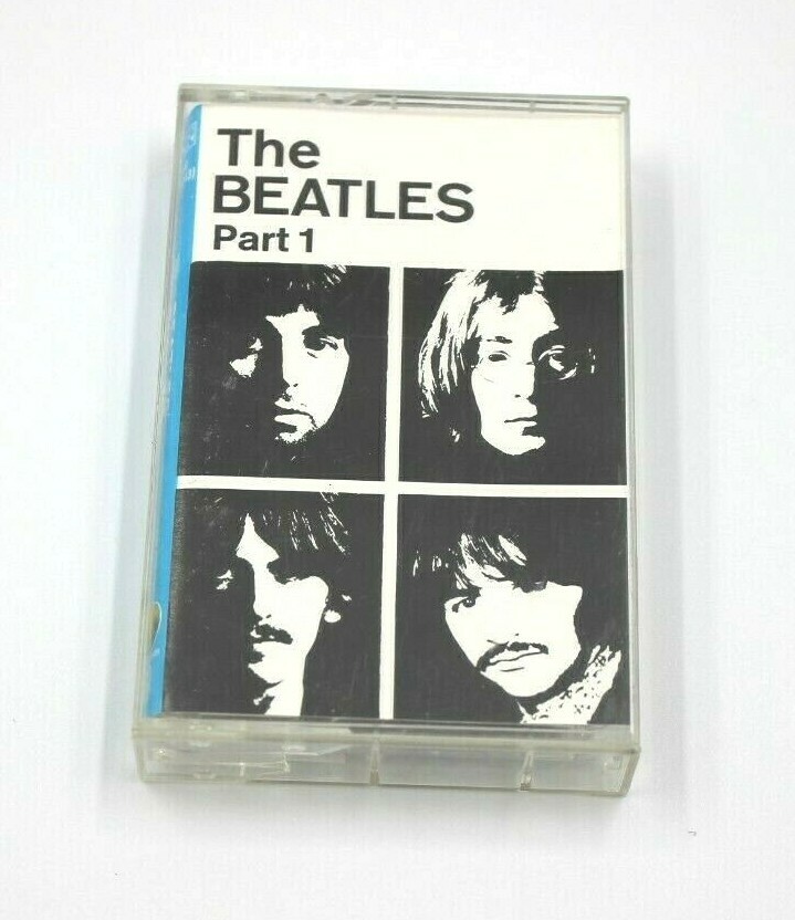 The Beatles Part 1 XDR Cassette- Capitol Records-1968-Good Used