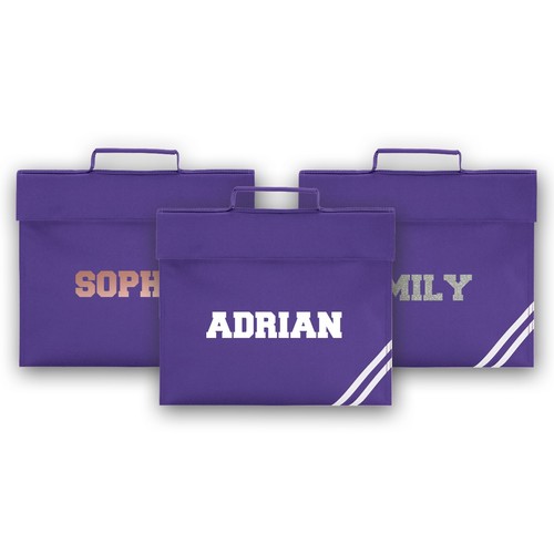 Bolsa de libros personalizada con texto personalizado para niños o niños vuelta al cole - Imagen 13 de 13