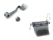 Right Carriage Release Lever for Olympia SG1 Typewriter Vtg Original Part thumbnail