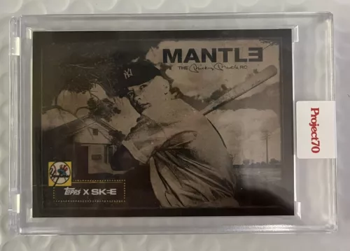 Topps Project 70 Card #216 - MICKEY MANTLE - by DJ Skee