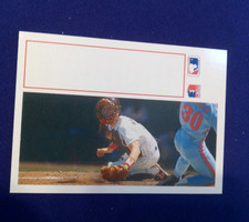1991 UPPER DECK ERROR NO STATS NO # NO HOLO BACK PROOF BENITO SANTIAGO