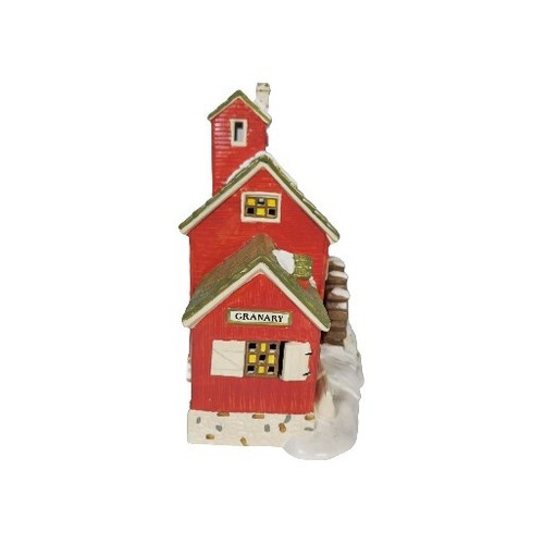 Department 56 The Original Snow Village J YOUNG'S GRANARY 1989 No Light Or Box - Bild 2 von 5