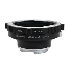 XPimage Locking Adapter for Mamiya 645 Mount Lens to Leica M LM Camera M10 M9 M8