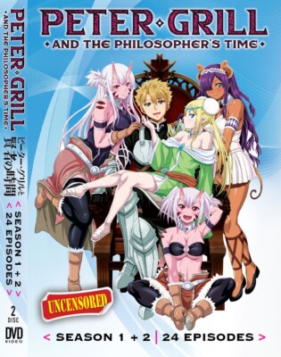 ANIME PETER GRILL AND THE PHILOSOPHER'S TIME VOL.1-24 END DVD ENG DUB *UNCUT*