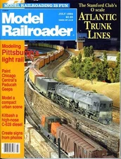 Model Railroader Magazine July 1992 O scale Atlantic Trunk Lines