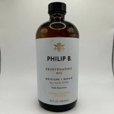 PHILIP B REJUVENATING OIL MOISTURE+REPAIR ALL HAIR TYPES 480ML