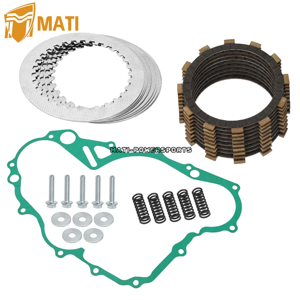 Kit de embrague 2014-2018 para Yamaha YZ250F fricción y placas de acero junta de resortes Foto 3 de 4