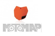 TABELLA MASCHERINA PORTANUMERO ANTERIORE KTM SX 250 2013 2014 2015 2016 ARANCIO