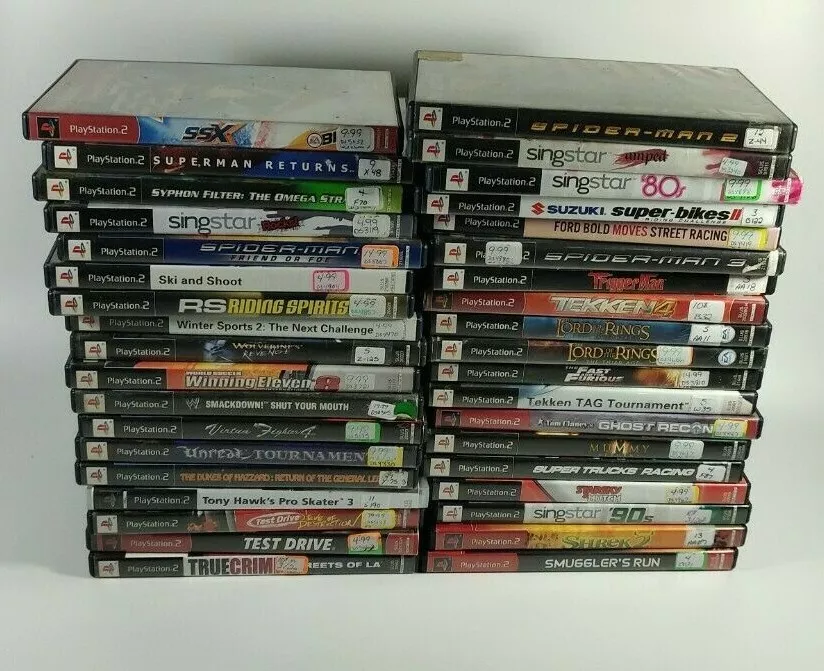 Playstation 2 PS2 Games - Pick and Choose - All Games are Complete