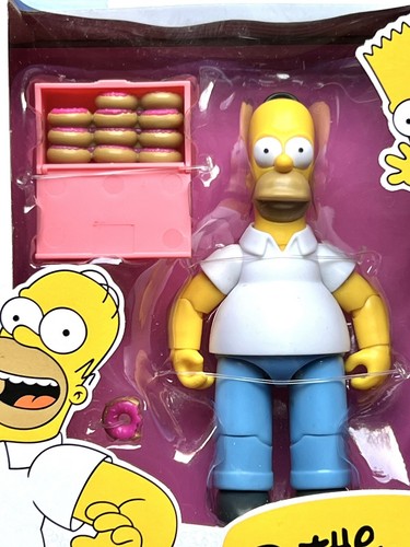 Jakks Pacific The Simpsons Homer w Dozen Donuts 5" Figure 2024 NEW RELEASE - Picture 2 of 6