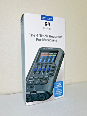 Zoom R4 4-Track Portable Multi-Track Recorder New Genuine Zoom R4 4-Track Portable Multi-Track Recorder New Genuine