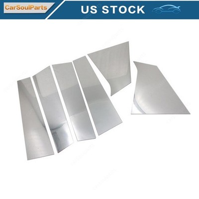 6 PCS new Pillar Post Window Door Side Trim Cover For Chevrolet Malibu 2016-2024