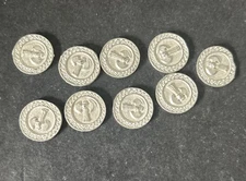 Games Workshop Citadel Warhammer Metal Dwarf Shields