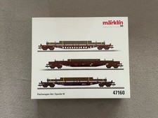 Märklin Flachwagen Set, Spur H0 47160