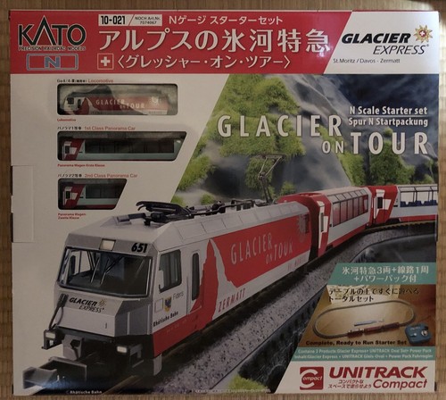 KATO 10-021 - Glacier on Tour Starter Set - NOCH 7074067 - N-Scale (JP) | Zustand: Neu