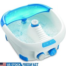 Pedicure Spa Foot Bath Heated Bubble Massager W/ Hydrotherapy Jets  Attachments