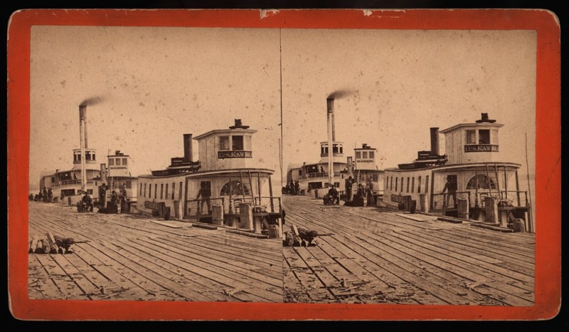 215)  Wharf at Palatka, Fla. 3 named ships at dock