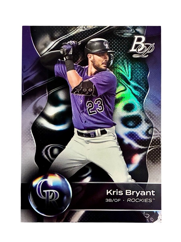 Kris Bryant [Base] #50 2023 Topps Bowman Platinum Colorado Rockies