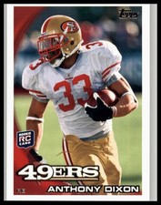 2010 Topps #307 Anthony Dixon