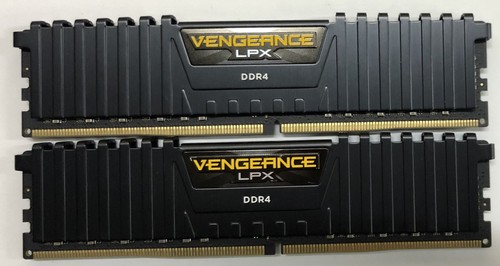 Corsair VENGEANCE 16GB kit 2x8GB DDR4 2400MHZ CMK16GX4M2A2400C14 CL14 DIMM PC - 第 1/3 張圖片