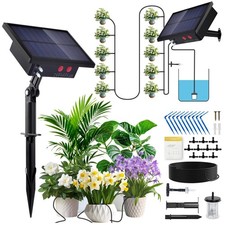 Arrosage automatique pour jardin solaire, kit arrosage goutte à goutte 10M
