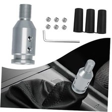 Universal Gear Shift Knob Adapter Shifter Adapter M12x1.25 Shifter Sliver