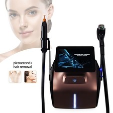 Pro 2 in 1 Diode Laser Hair Removal Machine Picosecond Tattoo Removal Instrument