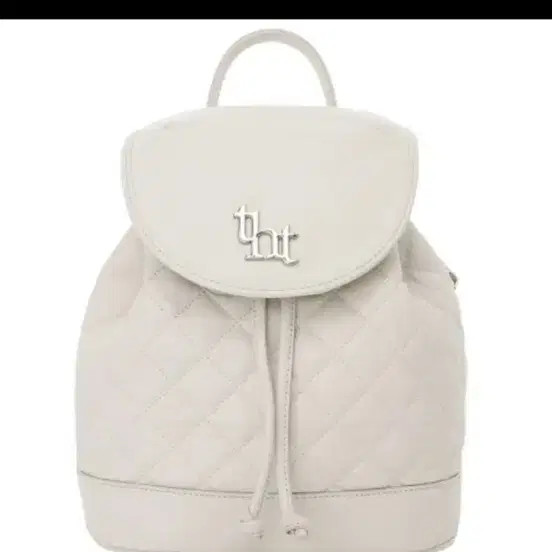 Three Times Quilted Ivory Backpack - Brand New, Unused
