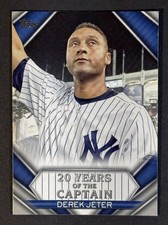 2020 Topps Update Series - 20 Years of the Captain Derek Jeter #YOC-08