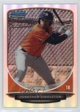 2013 Bowman Draft Top Prospects Chrome Refractor Jon Singleton Jonathan 11b4