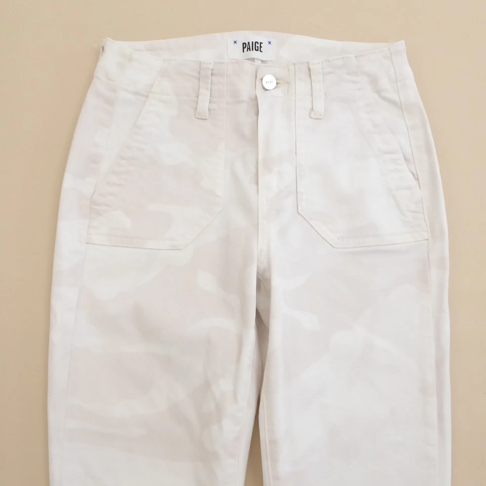 Pantalones de chándal PAIGE Mayslie para mujer talla 23 camuflados utilitarios carga cremallera al tobillo Foto 2 de 4