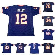 Custom Men's Blue 2025 Limited Stitched Sewn Jersey New All Size