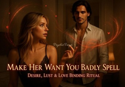 Make Her Want You Badly Spell   Desire, Lust And Love Binding| PDF report+guide