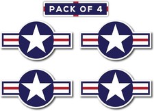 VIBES – Armed Forces Aircraft Sticker – Vinyl Sticker for Car, Truck, and Van