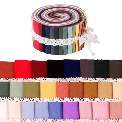 Stoffstreifen Jelly Rolls 2,5 Zoll DIY Craft Fabric Tuch für Patchwork