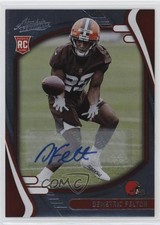 2021 Panini Absolute Rookies Signatures Demetric Felton #170 Auto go9