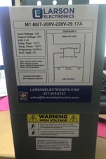 Larson Transformer 1 phase Buck/Boost MT-BBT-208V-220V-29.17A