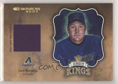 2003 Donruss Jersey Kings Studio Series 38/50 Curt Schilling #JK-8 km4