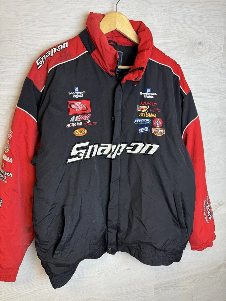Vintage NASCAR Snap On Jacket Racing Men’s Size XXXL - Image 2 of 4