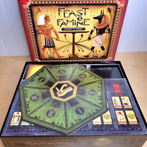 Feast & Famine Game Joseph in Egypt - Shadow Mountain 2010 - Bible Board Game - Picture 5 of 9