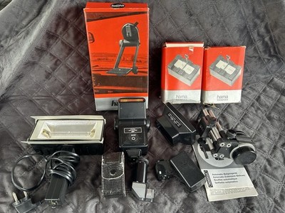 Riesen Konvolut,Novoflex Automatik-Balgengerät,Vivitar 283 Blitz, Minolta & Hama