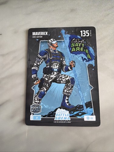 Bo Jackson Battle Arena 2026 1st Edition Maverick Ice Battlefoil Cooper Flagg