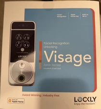 Visage Zeno Series Smart Lock, Facial Recognition & Fingerprint Keyless Entry...