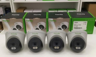 Tiandy TC-C34XN 4MP PoE IP Network Camera 4-Pack New