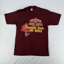 Vintage 1987 Arizona State Rose Bowl T-shirt ASU Sz M fits Small Sun Devils