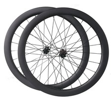  Bici da strada 700C in fibra di carbonio set ruote freno a disco per bici da strada equitazione