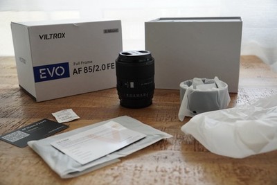 Viltrox AF 85mm F2.0 EVO FE Full Frame Auto Focus Lens for Sony E-mount (Neu)