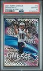 2024 Topps Chrome Finesse XFractor #F2 Drake Maye Patriots RC PSA 10 Low Pop