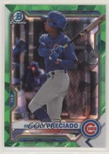 2021 Bowman Chrome Draft Sapphire Green 2/50 Reginald Preciado #BDC-199 0m4r